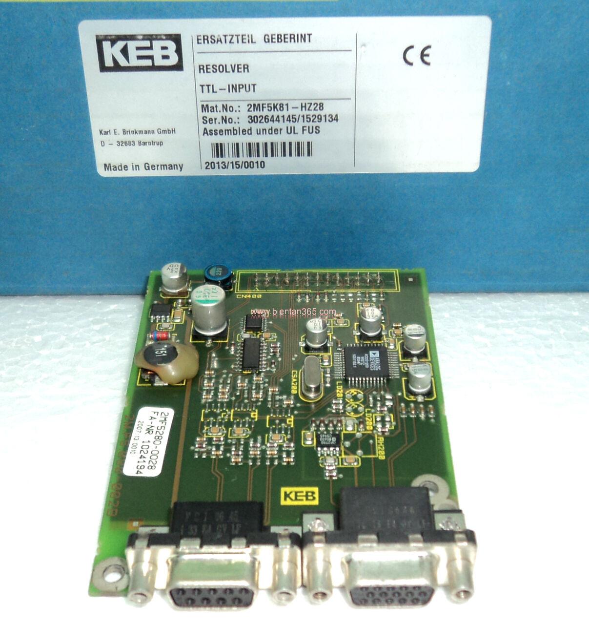 2mf5280-0028 card encoder bien tan keb