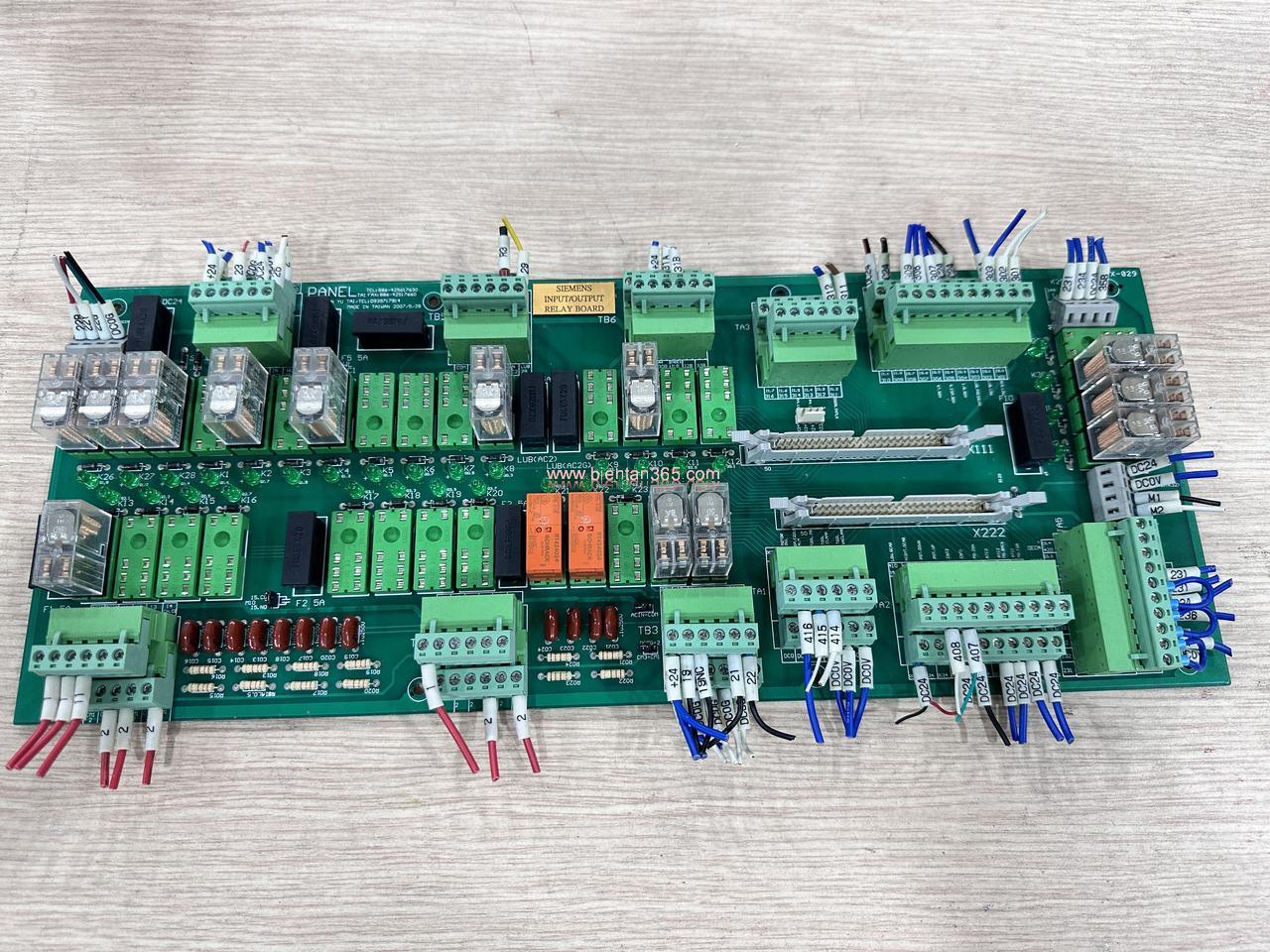 Siemens input output relay board