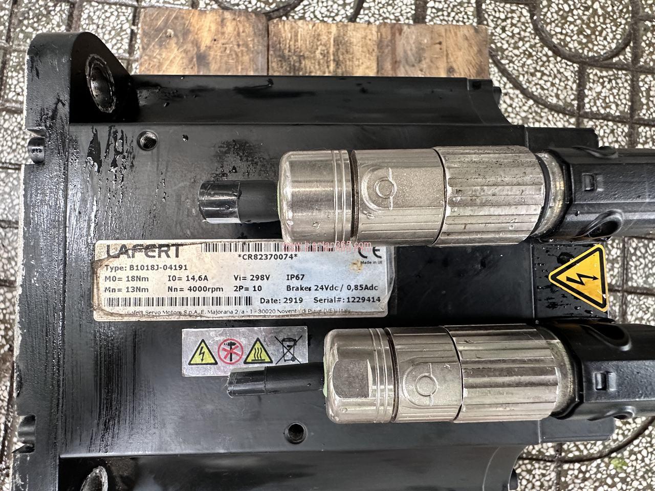 Lafert servo motor b1018j-04191