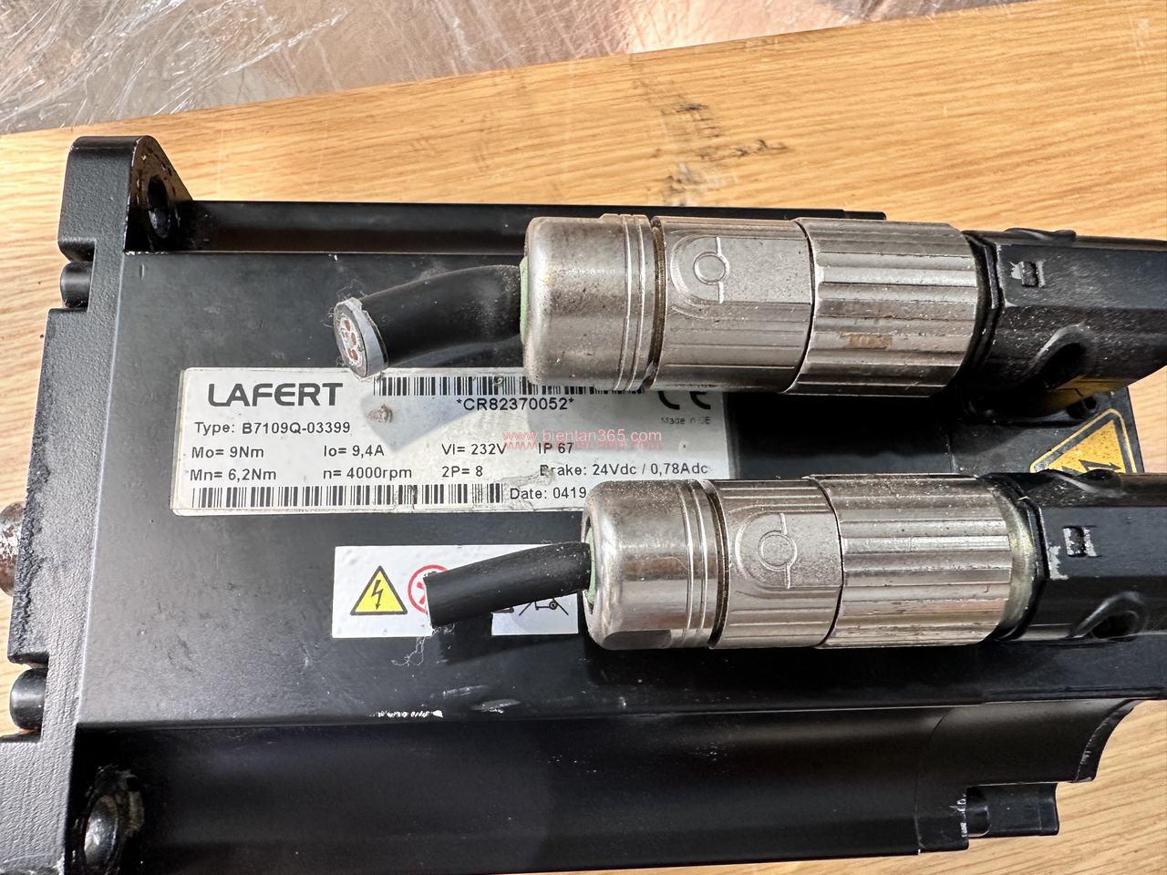 Lafert servo motor b7109q-03399