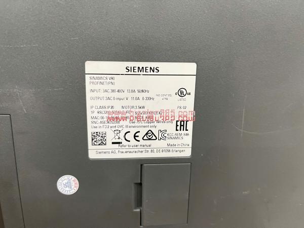 Servo-sinamic-v90-3-5kw-profinet