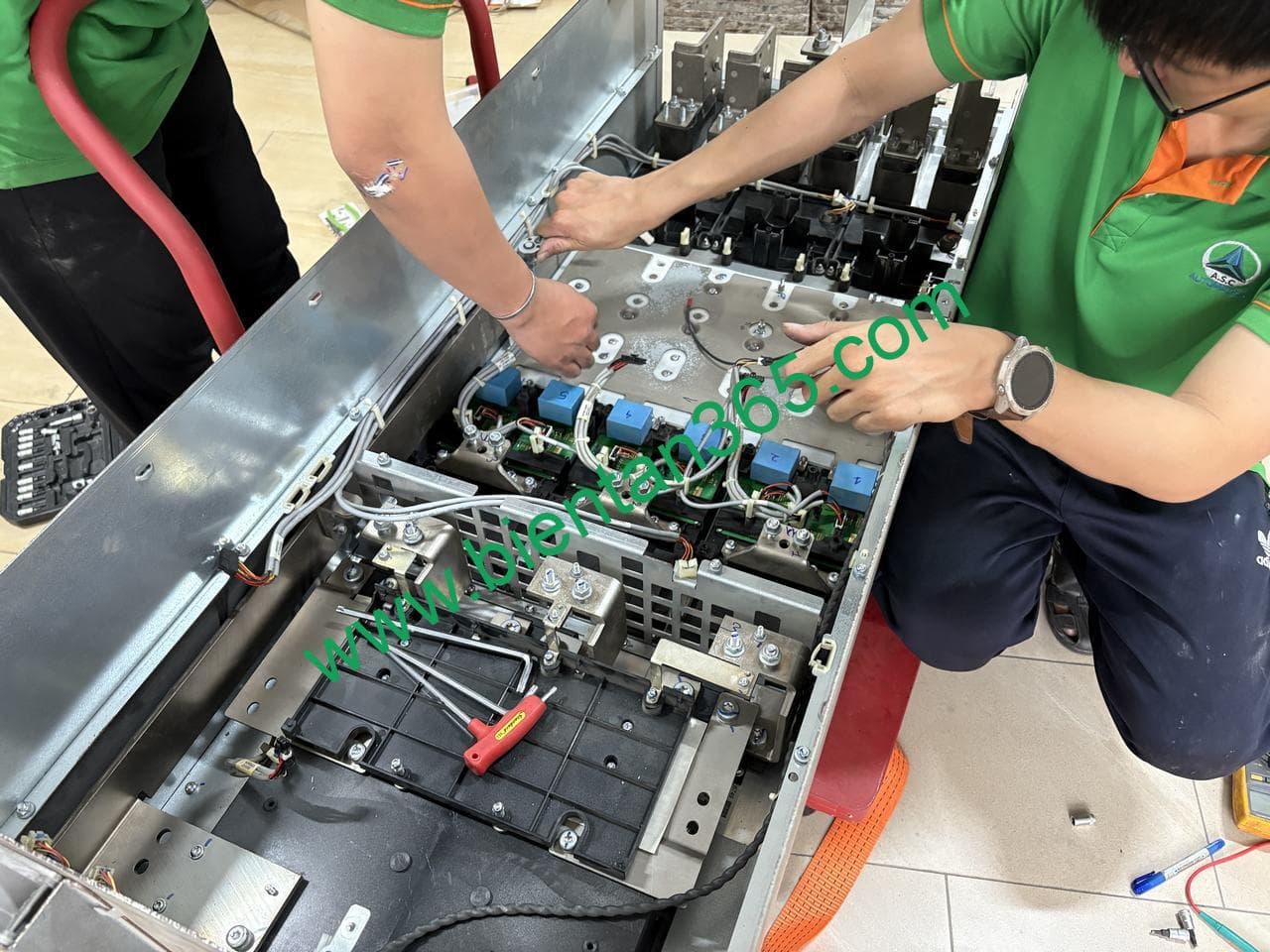 Ky su dang sua chua bien tan danfoss tai a.s.c vn