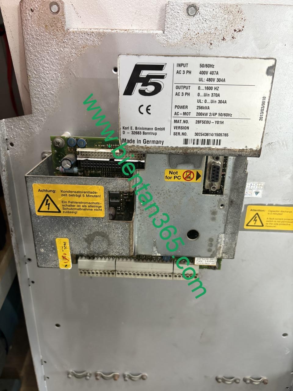 Sua chua bien tan keb f5 200kw loi e.up